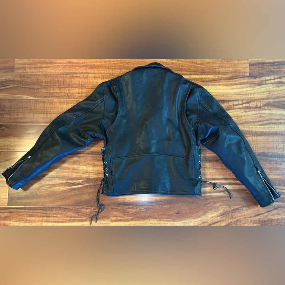 Interstate Leather - Black Retro Jacket - image 5